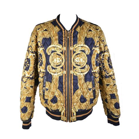 vintage versace bomber jacket|Versace Vintage Bomber Jacket .